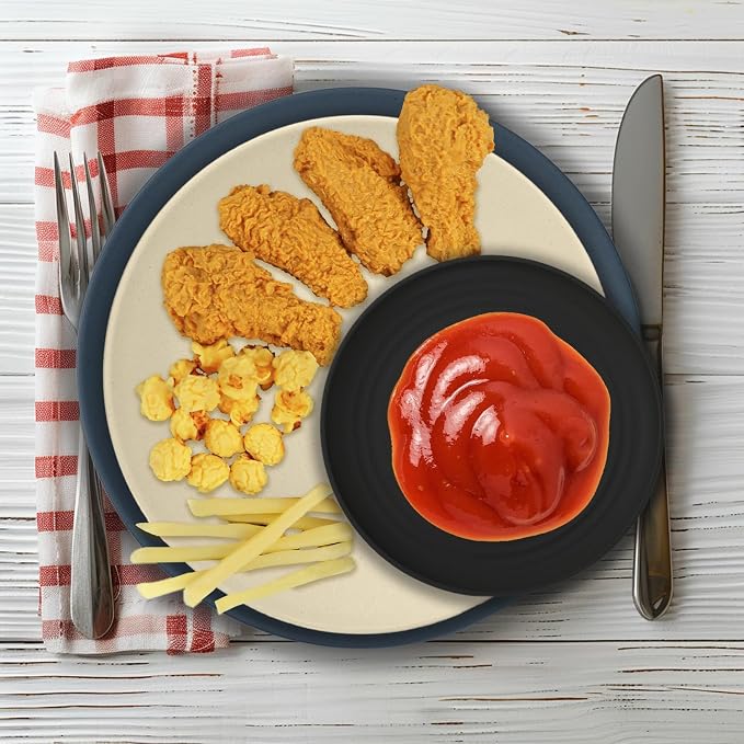 40Pack plates and bowls sets for dinner