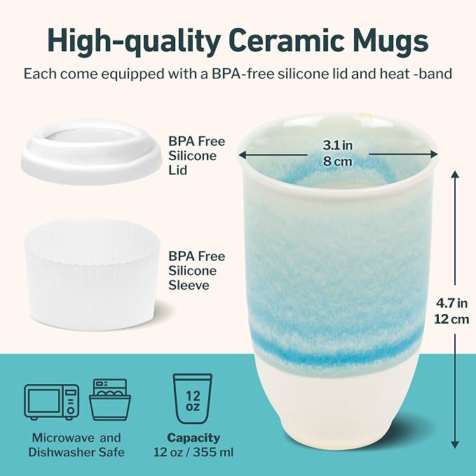 NOVA CERAMICS Travel Mug