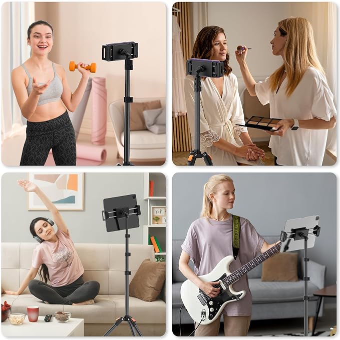 XXZU 72in Tablet Floor Stand Tripod, Tablet Stand Floor