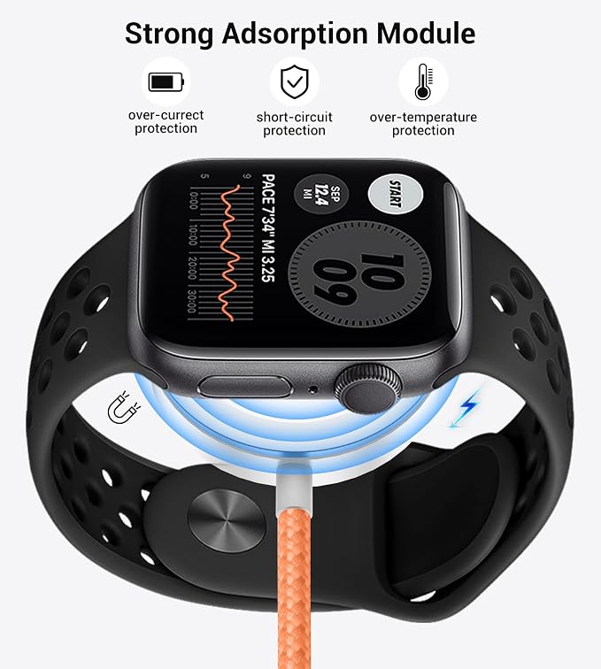 Temdan for Travel Vacation Essentials, 3 in 2 USB C Cable for Apple Watch