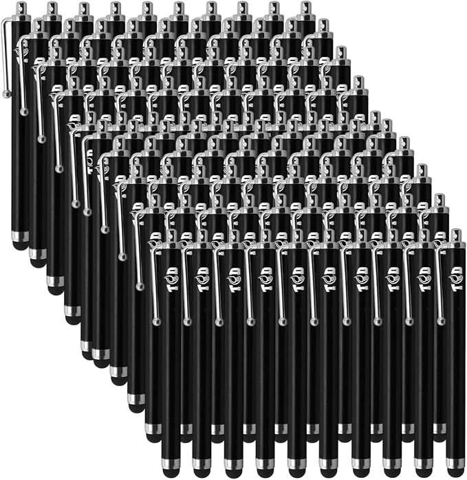 TCD 100 Pack Stylus Pen for iPad, High Precision Universal Capacitive Bulk