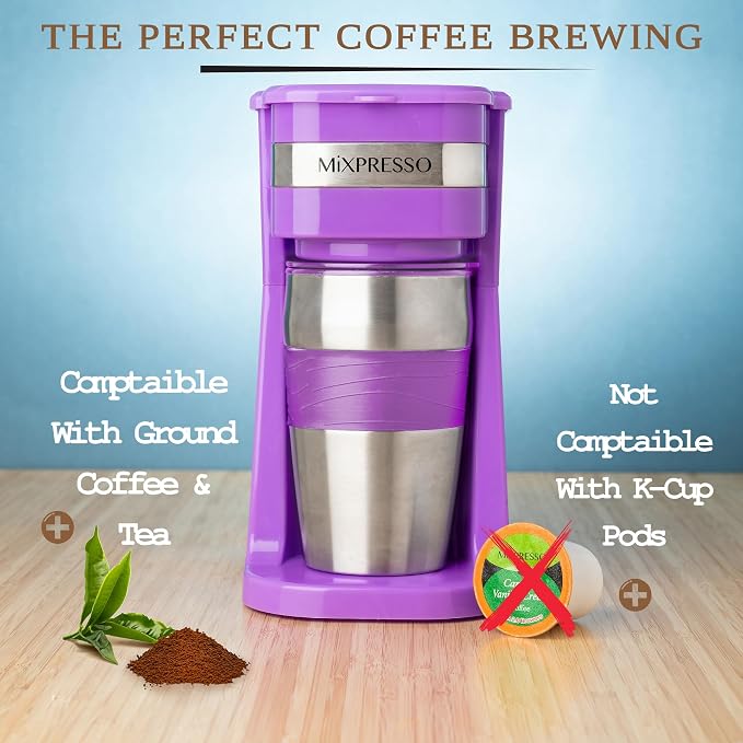 Mixpresso Single Serve & Single Cup Coffee Maker