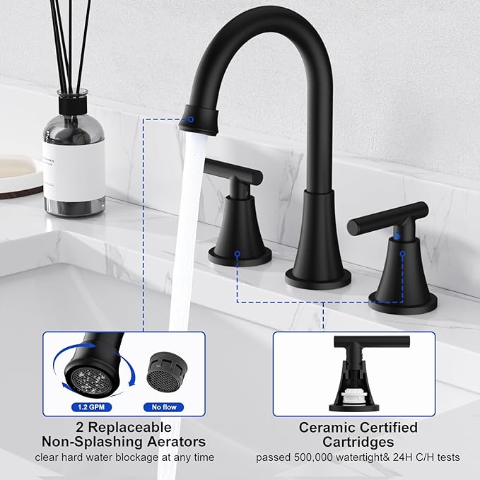 Bathroom Faucets for Sink 3 Hole