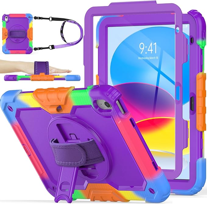 SEYMAC stock Case for iPad 11th/10th Generation 11''/10.9'' 2025/2022,
