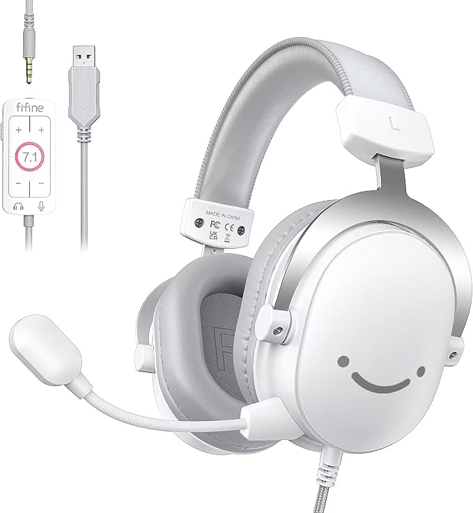 FIFINE USB PC Gaming Headset