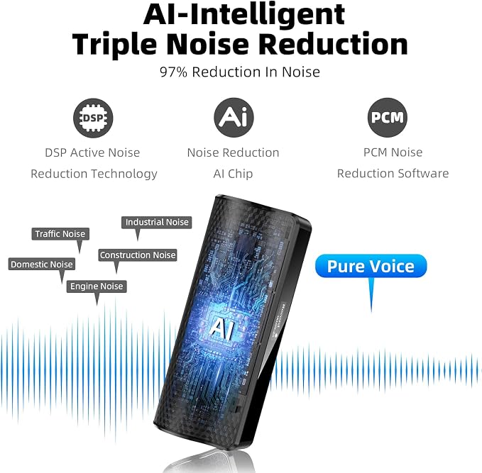 Z8Pro 128GB LED Power Display Magnetic Voice Recorder, 35Days Continuous