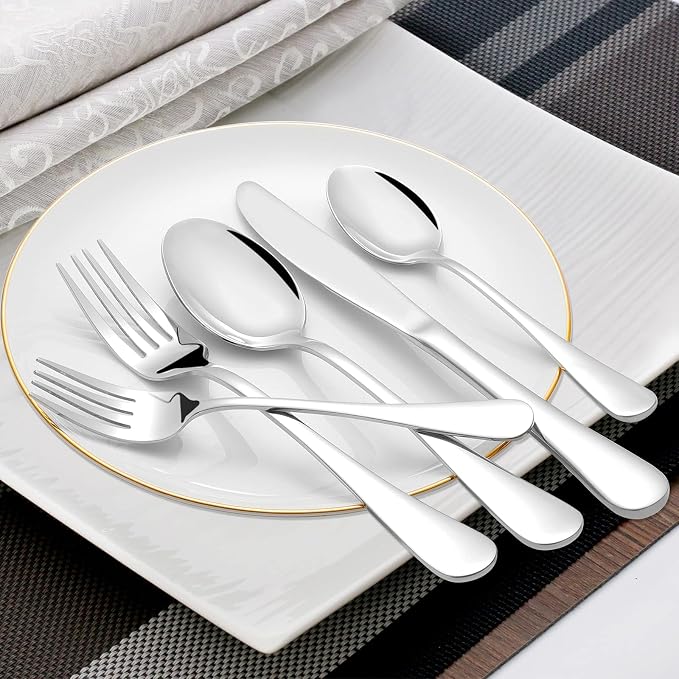 NICE KITCHEN 60 Piece Silverware Set