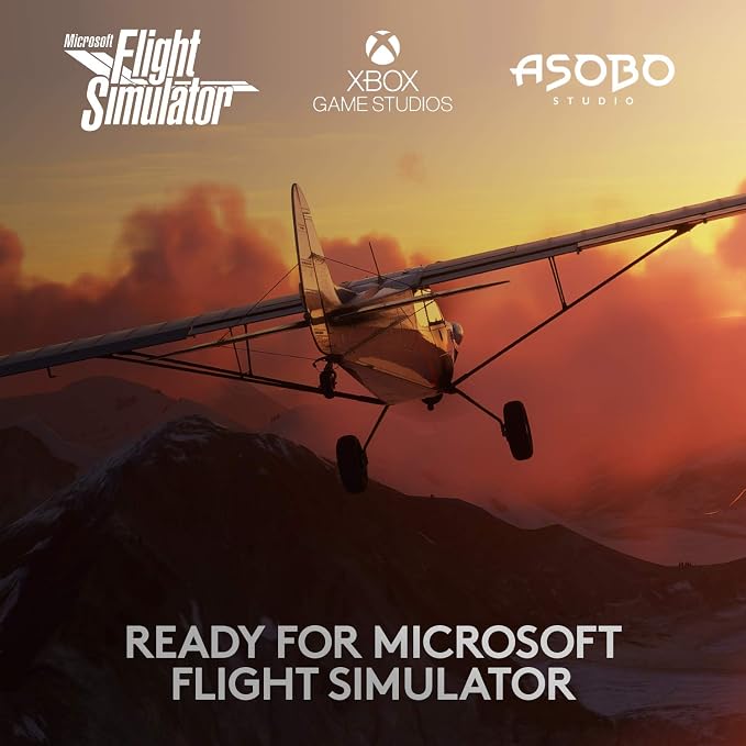 Logitech G PRO Flight Yoke System, Professional Simulation Yoke and Throttle