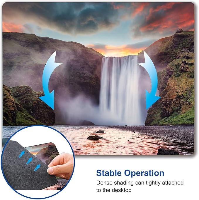 Hokafenle Mouse Pad, Waterfall Mouse Pad, Falls Mouse Pads