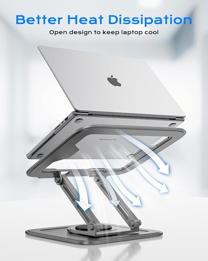 Adjustable Laptop Stand for Desk