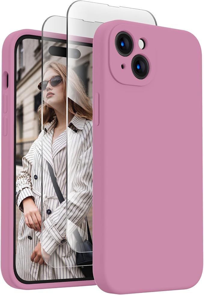 FireNova Designed for iPhone 15 Case, Silicone Upgraded Phone Case with