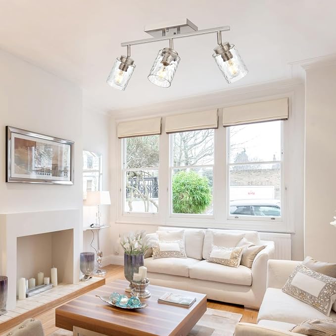 Track Ceiling Lighting, 3 Light Vanity Lights