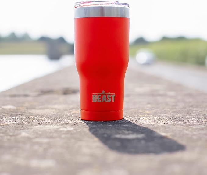 Beast 30 oz Tumbler Stainless Steel Vacuum Insulated Coffee Ice Cup Double Wall