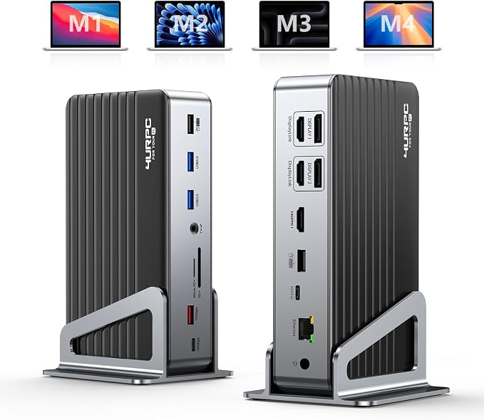 DisplayLink Docking Station Triple 4K@60Hz Monitor