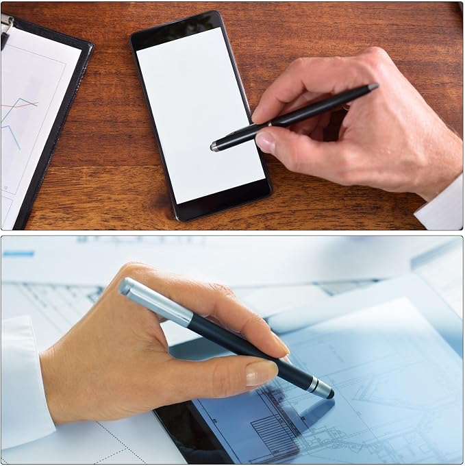 MECCANIXITY 6pcs 7mm Stylus Pen Fine Tips Conductive Fiber Capacitive Touch