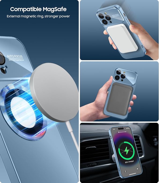 Magnetic for iPhone 16 Pro Case, Compatible