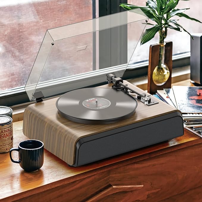 Record Player High-Fidelity Turntable