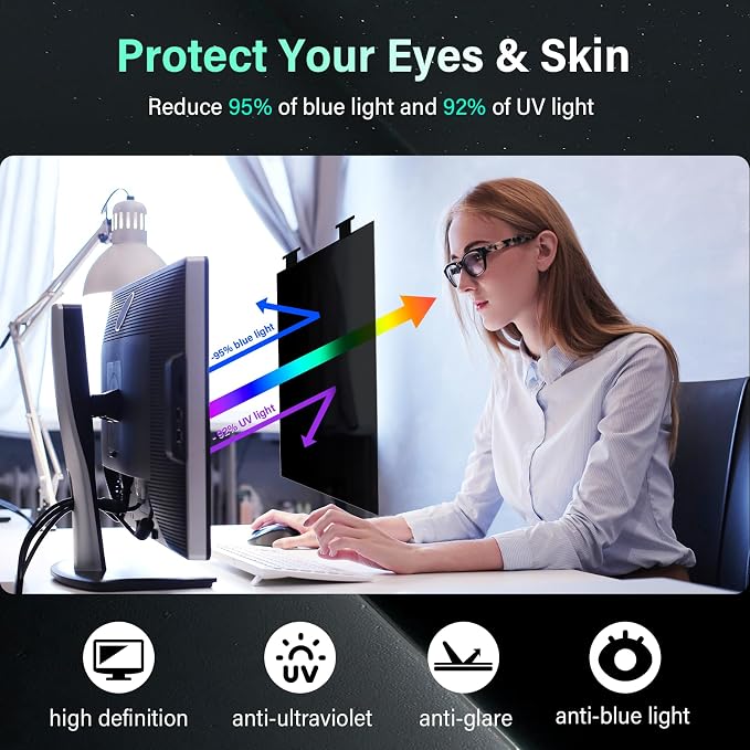 Magnetic 27 Inch Computer Privacy Screen