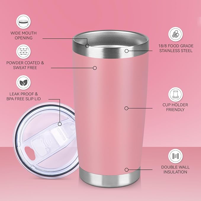 20 oz Tumbler Stainless Steel Tumblers Bulk