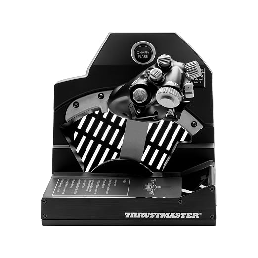Thrustmaster Viper TQS: Metal Throttle Quadrant System, 21 Action Buttons