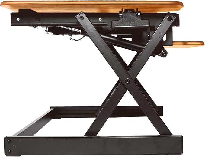 Rocelco 40" Large Height Adjustable Standing Desk Converter