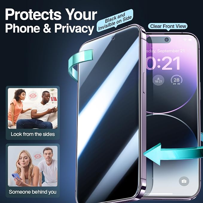 SMARTDEVIL 2PACK Privacy Screen Protector