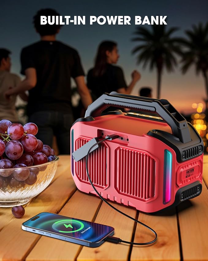 Speakers Bluetooth Wireless: 80W Loud Speaker