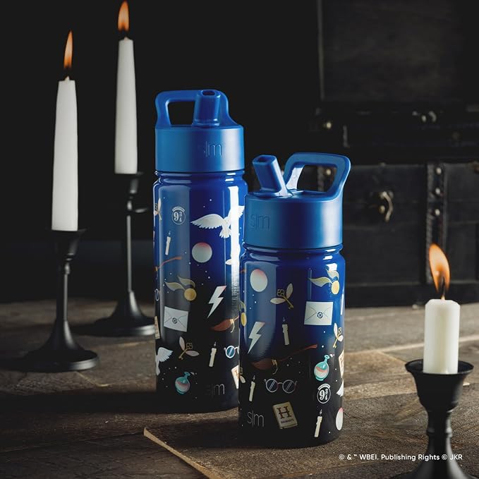 Simple Modern Harry Potter Kids Water Bottle & Toddler Cup | 18oz | Insulated