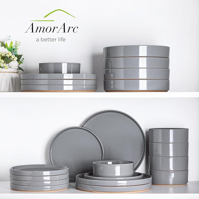 AmorArc Stoneware Dinnerware Sets
