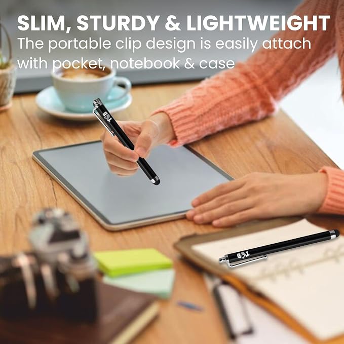 TCD 100 Pack Stylus Pen for iPad, High Precision Universal Capacitive Bulk