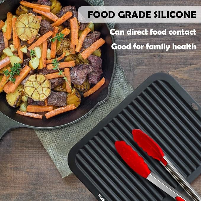 Walfos Silicone Trivets for Hot Pots and Pans