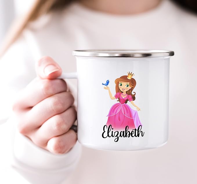 Personalized Mug for Kids, Girls | Customized Hot Chocolate, Coffee & Milk Cup