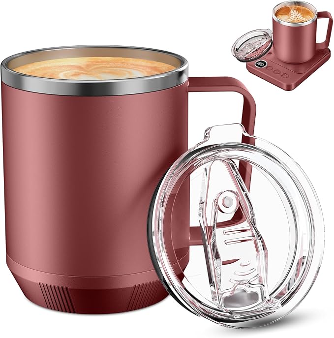 Felibeaco 16oz Heated Coffee Mug
