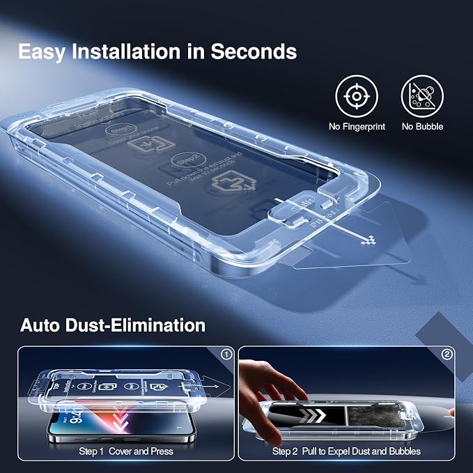 SMARTDEVIL 2+2Pack Privacy Screen Protector