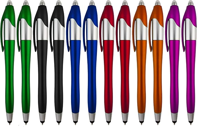 Stylus Pen, 3-1 Multi-Function, Ball Point Black Ink Pen, Capacitive Stylus