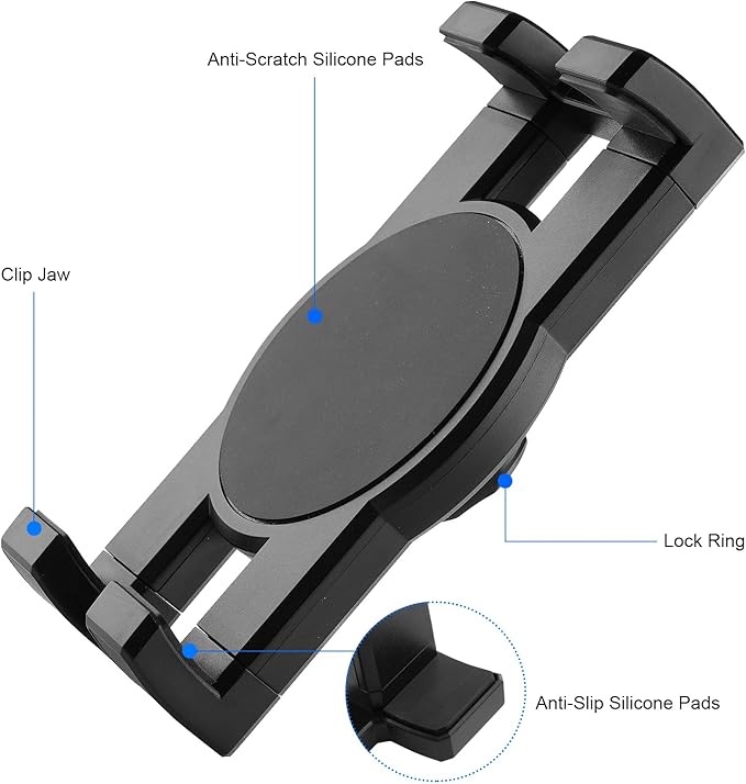 Foldable iPad Wall Mount Holder, Aluminium Extendable Tablet Wall Mount