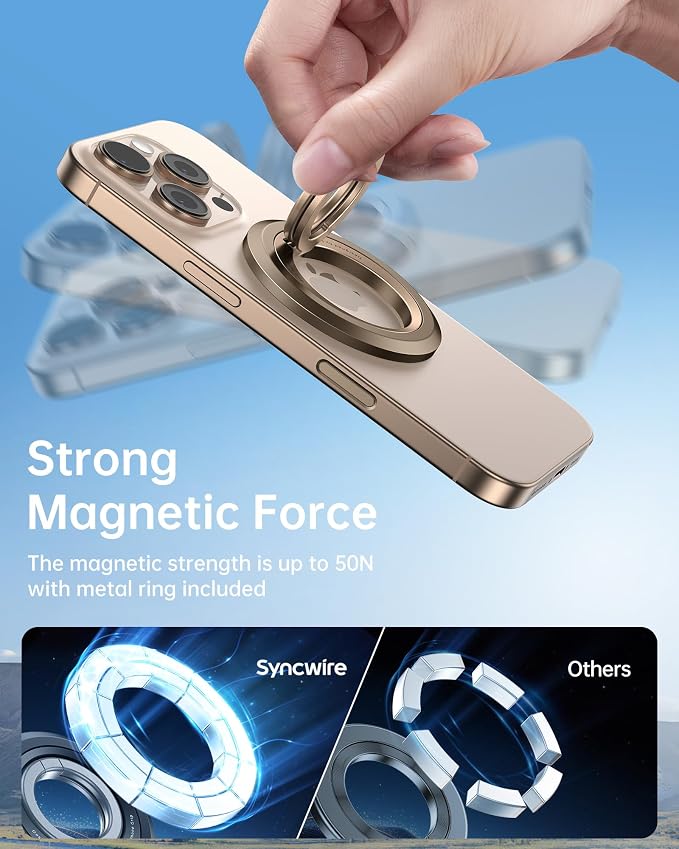 SYNCWIRE Magnetic Phone Ring Holder