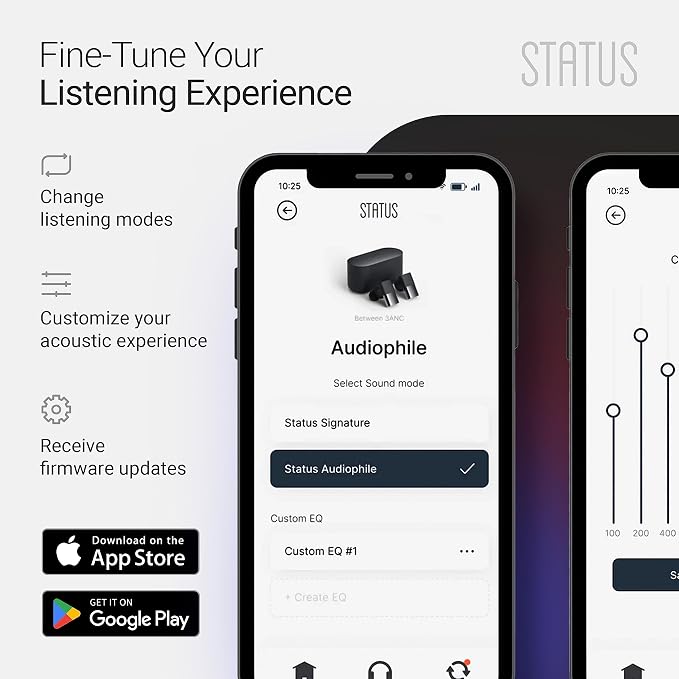 Status Audio Between 3ANC Bone Wireless Earbuds