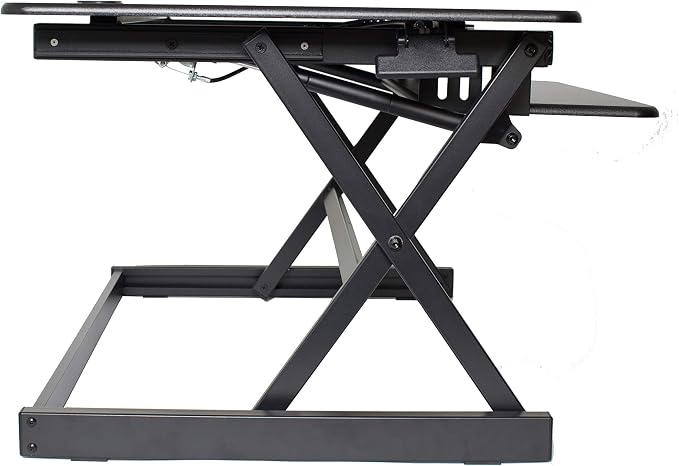 Rocelco 40" Large Height Adjustable Standing Desk Converter
