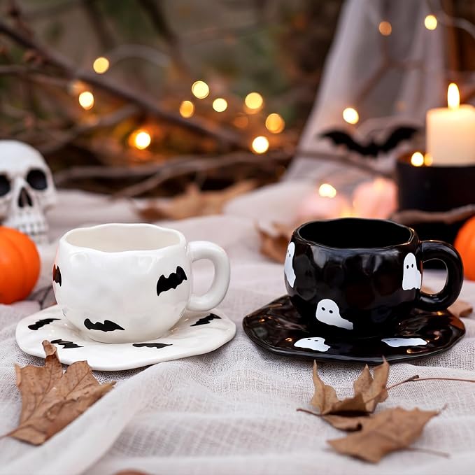 Havawish 2 Pack Halloween Ceramic Coffee Mug
