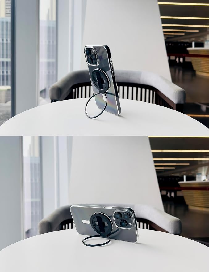 Grat 2 Magnetic Phone Grip Kickstand, Phone Loop Holder, Dual-Sided Magnet Ring