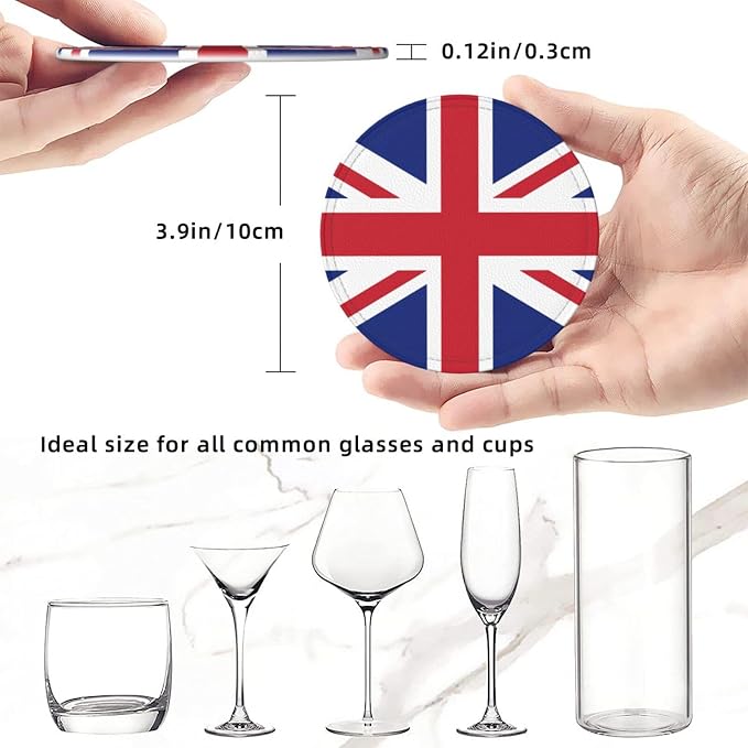 Union Jack Flag UK Flag Coasters