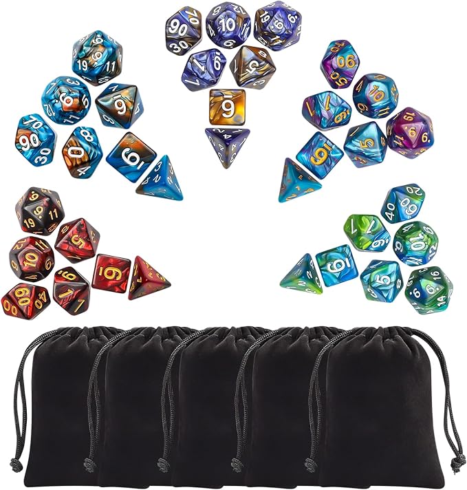 CiaraQ Polyhedral Dice Set