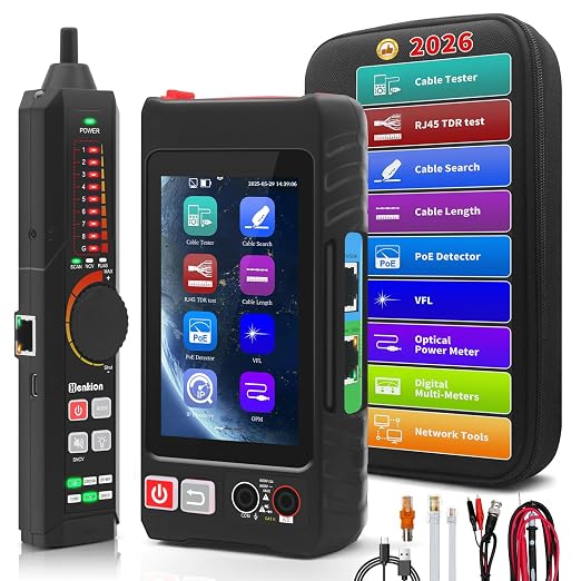 Multifunction RJ45 Network Caber Tester, UTP Cable Tester Ethernet Cable Tracer