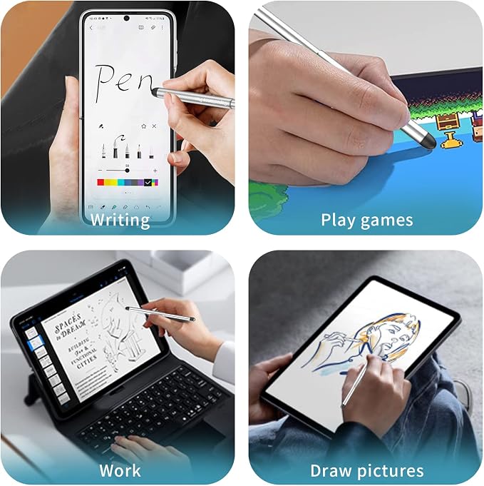 Stylus Pens with Pen Slot for Touch Screens, High Precision Capacitive