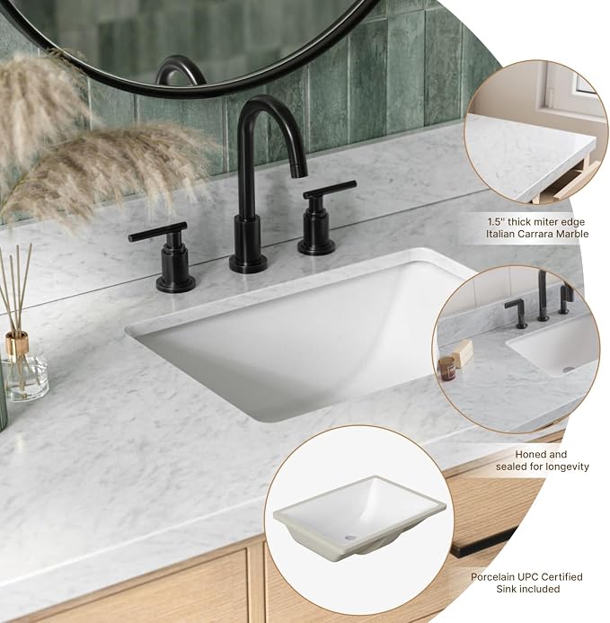 61" Inch Bathroom Vanity