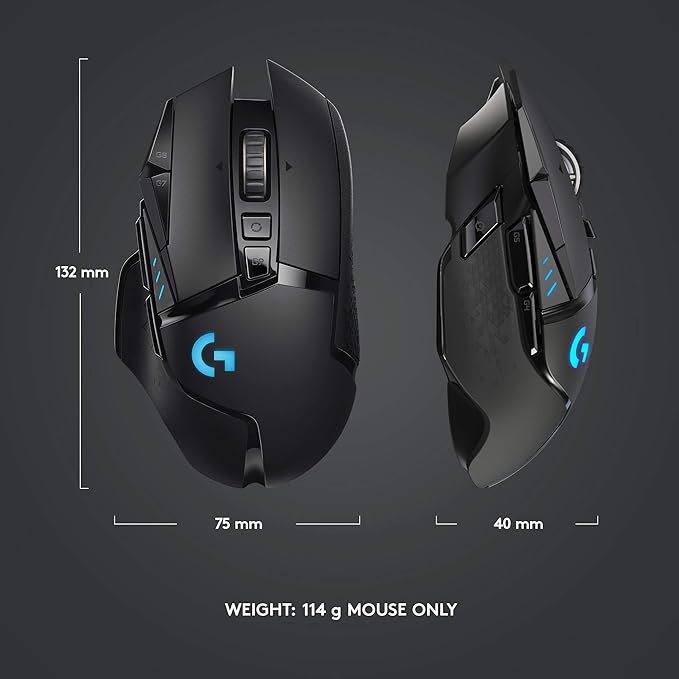Logitech G502 Lightspeed Wireless Gaming Mouse