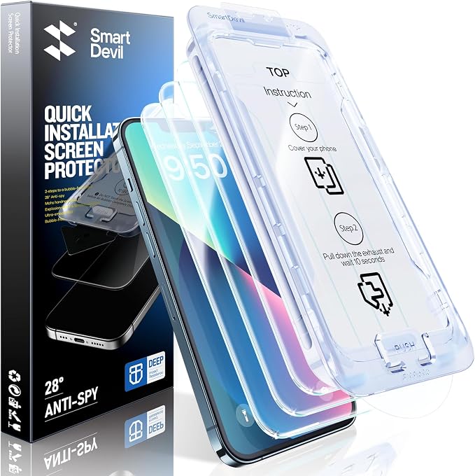 SMARTDEVIL 2-Pack Screen Protector