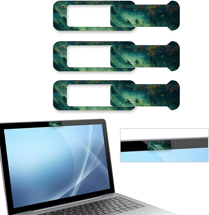 Webcam Cover, 3 Pieces, Laptop Camera Cover, Privacy Shielding Capacity is