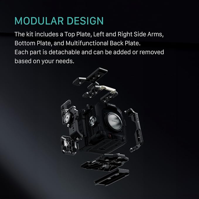 Tilta Camera Cage Advanced Kit for Canon C400 | Includes Full Cage, Rear